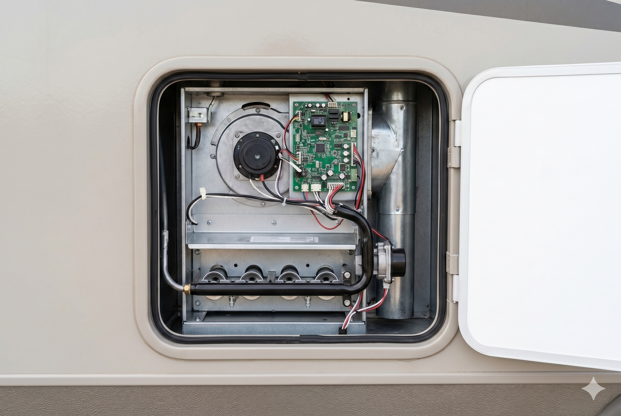 RV rooftop air conditioning unit